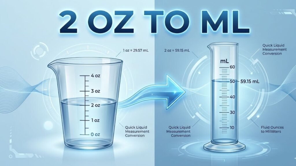2oz to ml