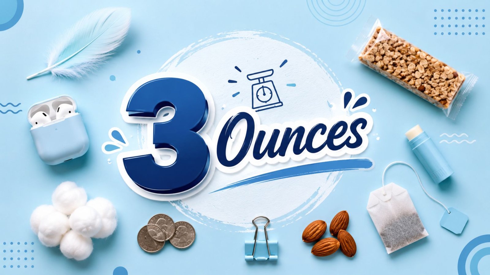 3 Ounces