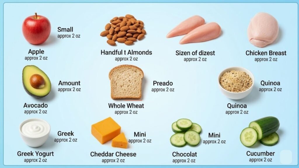Common Foods That Are Around 2 Ounces