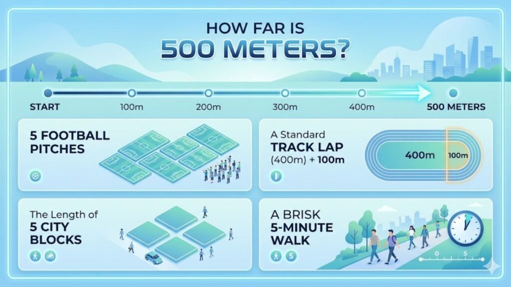 How Far Is 500 Meters