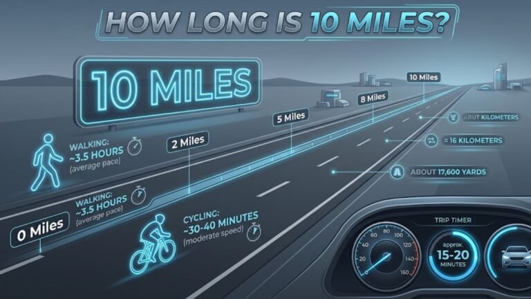 How Long Is 10 Miles