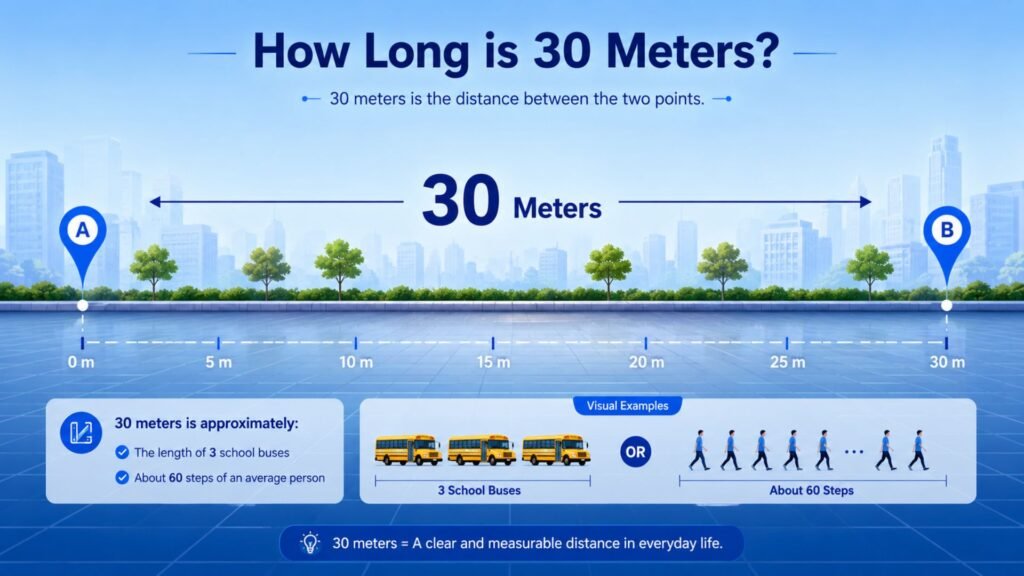 16 Meter Example 30 Meters Long: 16 Powerful Real-Life Distance Comparisons