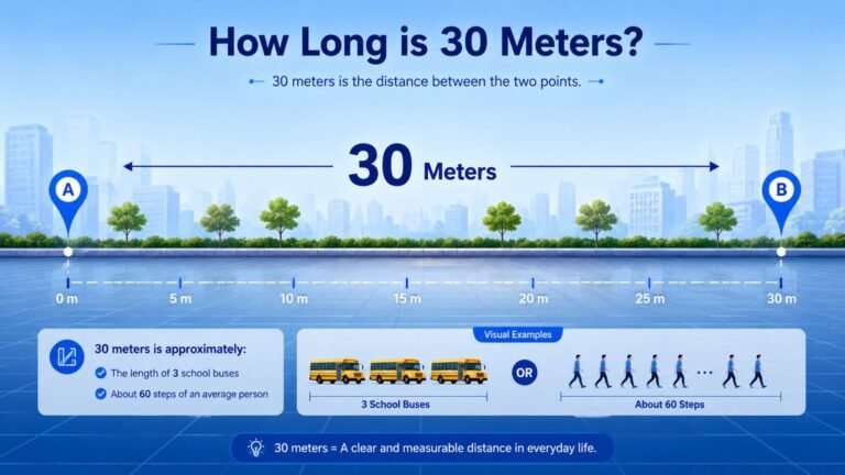 How Long is 30 Meters