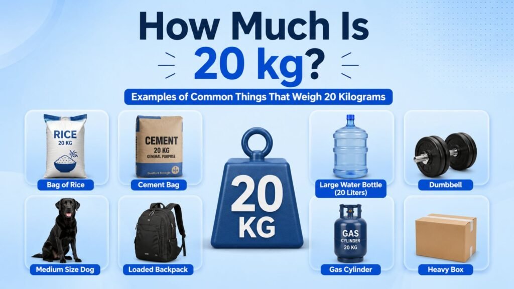 How Much Is 20 kg