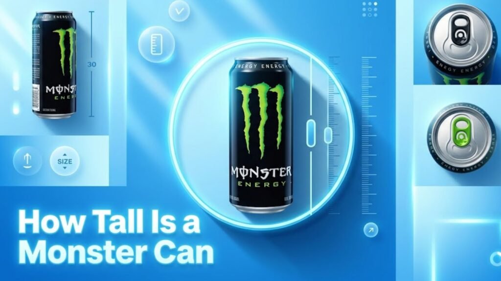 How Tall Is a Monster Can