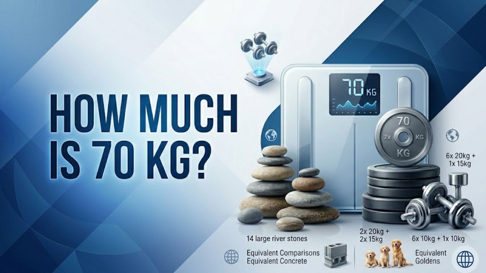 How much is 70 kg