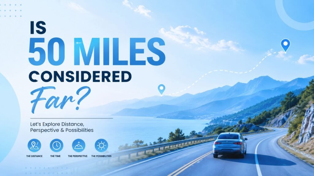 Is 50 Miles Considered Far