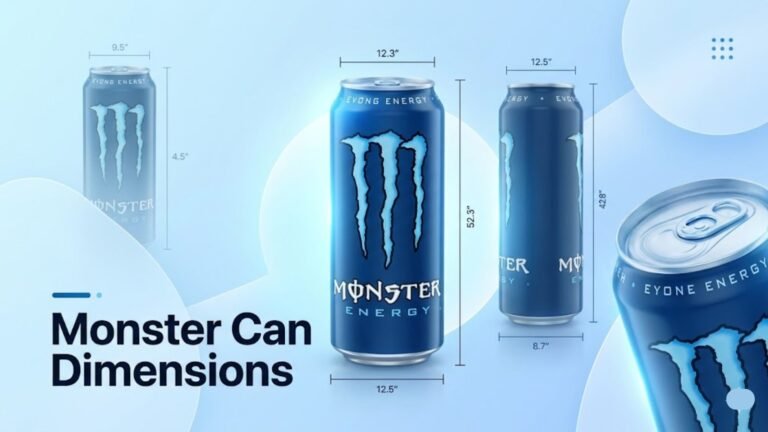 Monster Can Dimensions