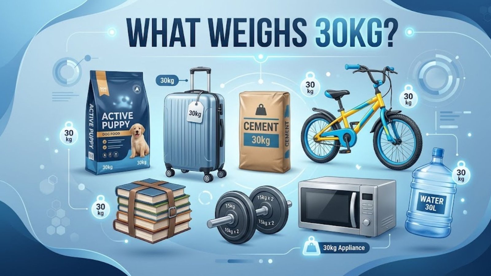 What Weighs 30kg