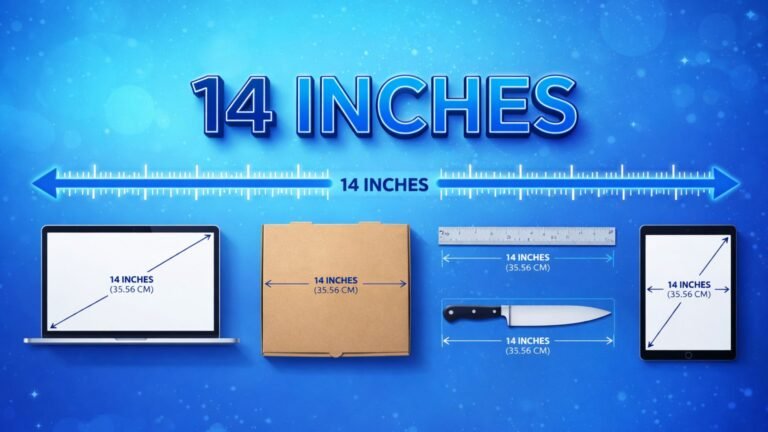 how big is 14 inches
