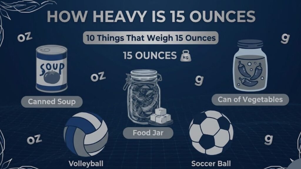 how big is 15 oz
