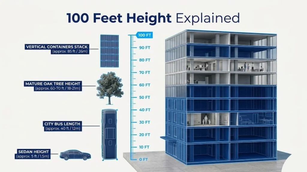 how long is 100 feet