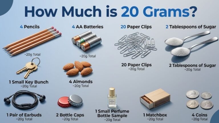 how much is 20 grams