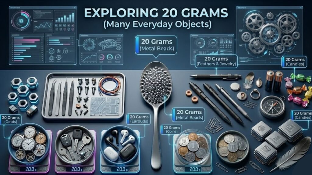 things that weigh 20 grams