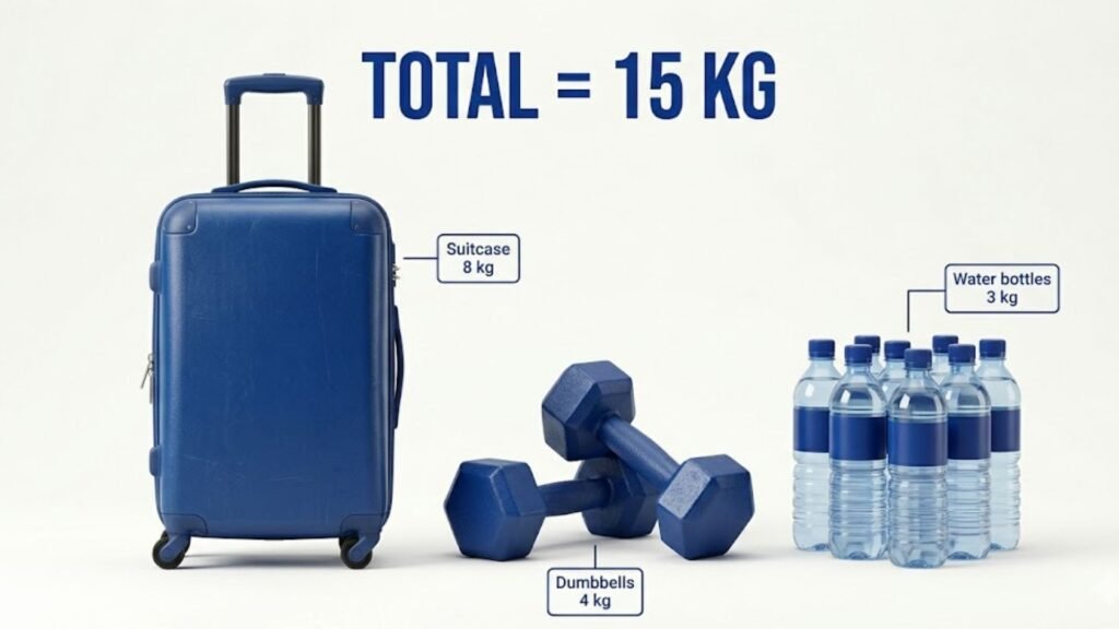 what weighs 15kg