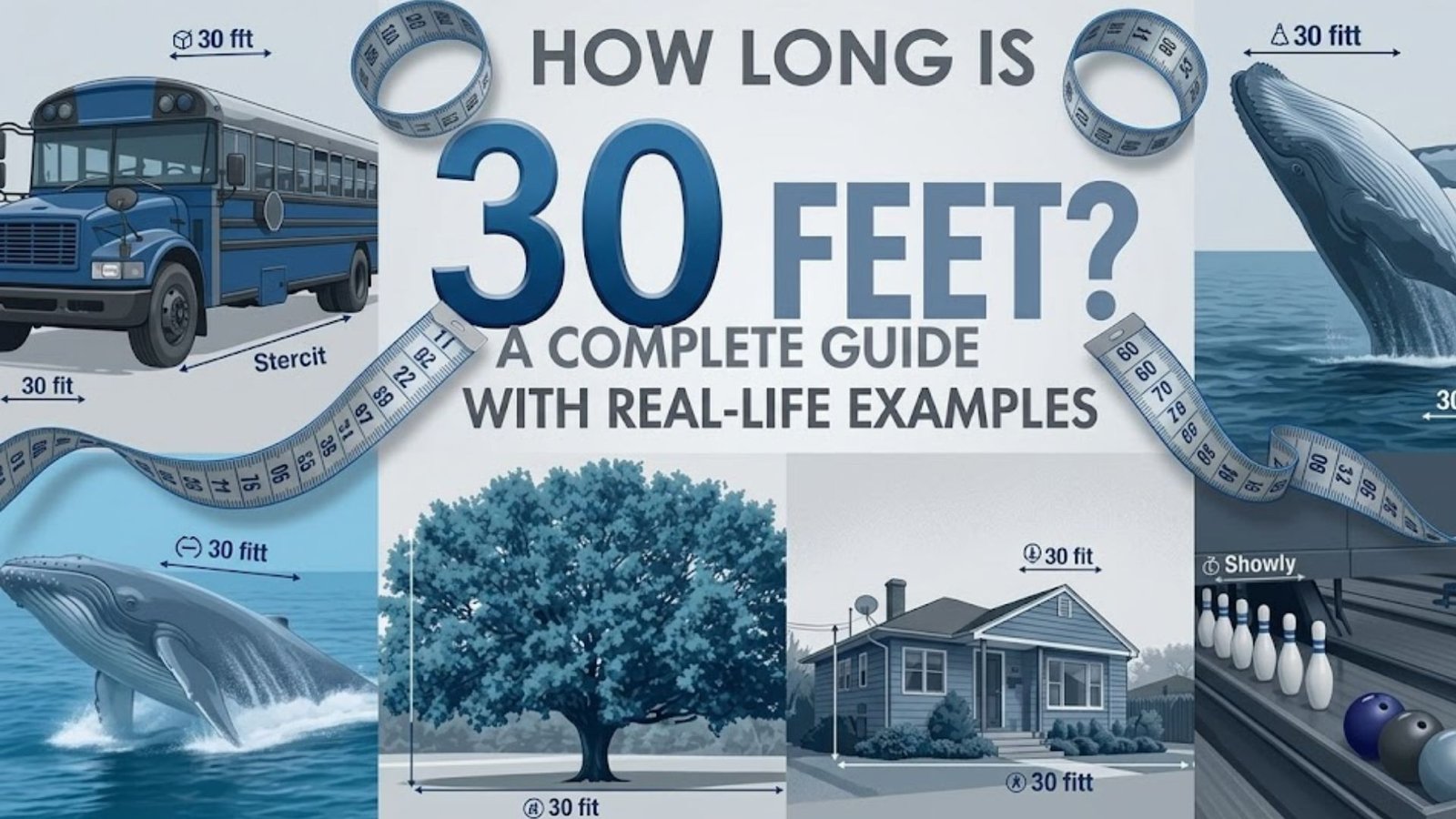 30 feet compared to human
