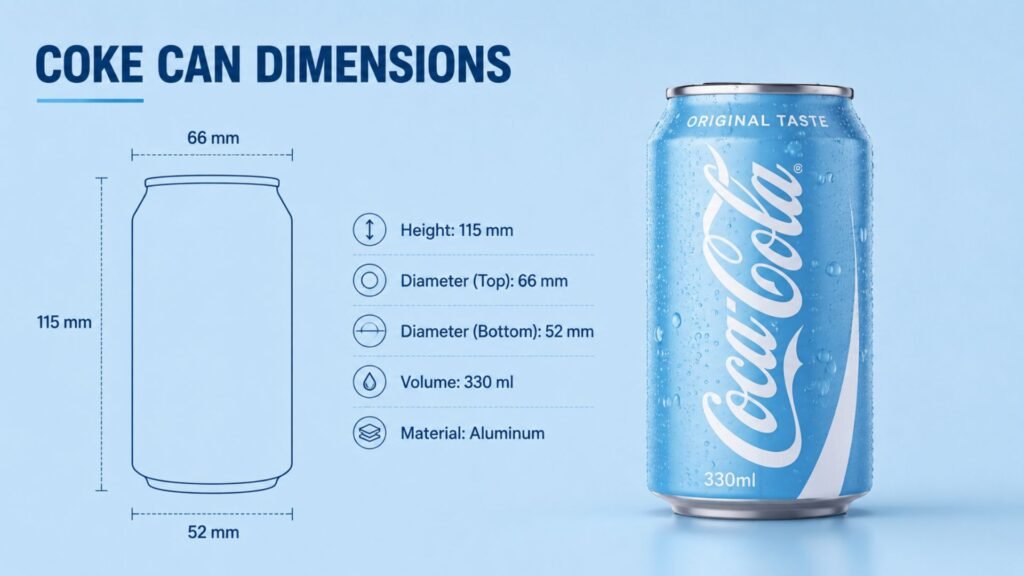 coke can dimensions