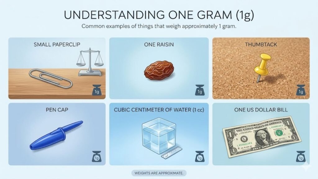 how big is a gram