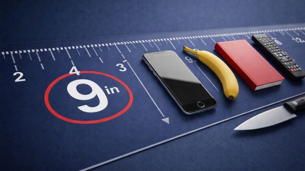 how long is 9 inches