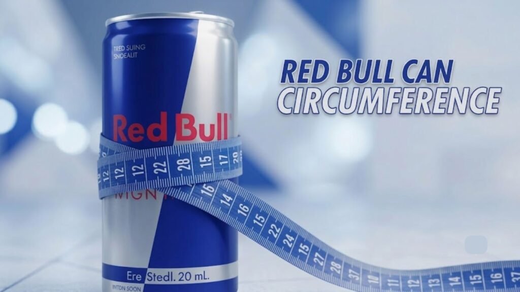 how tall is a redbull can